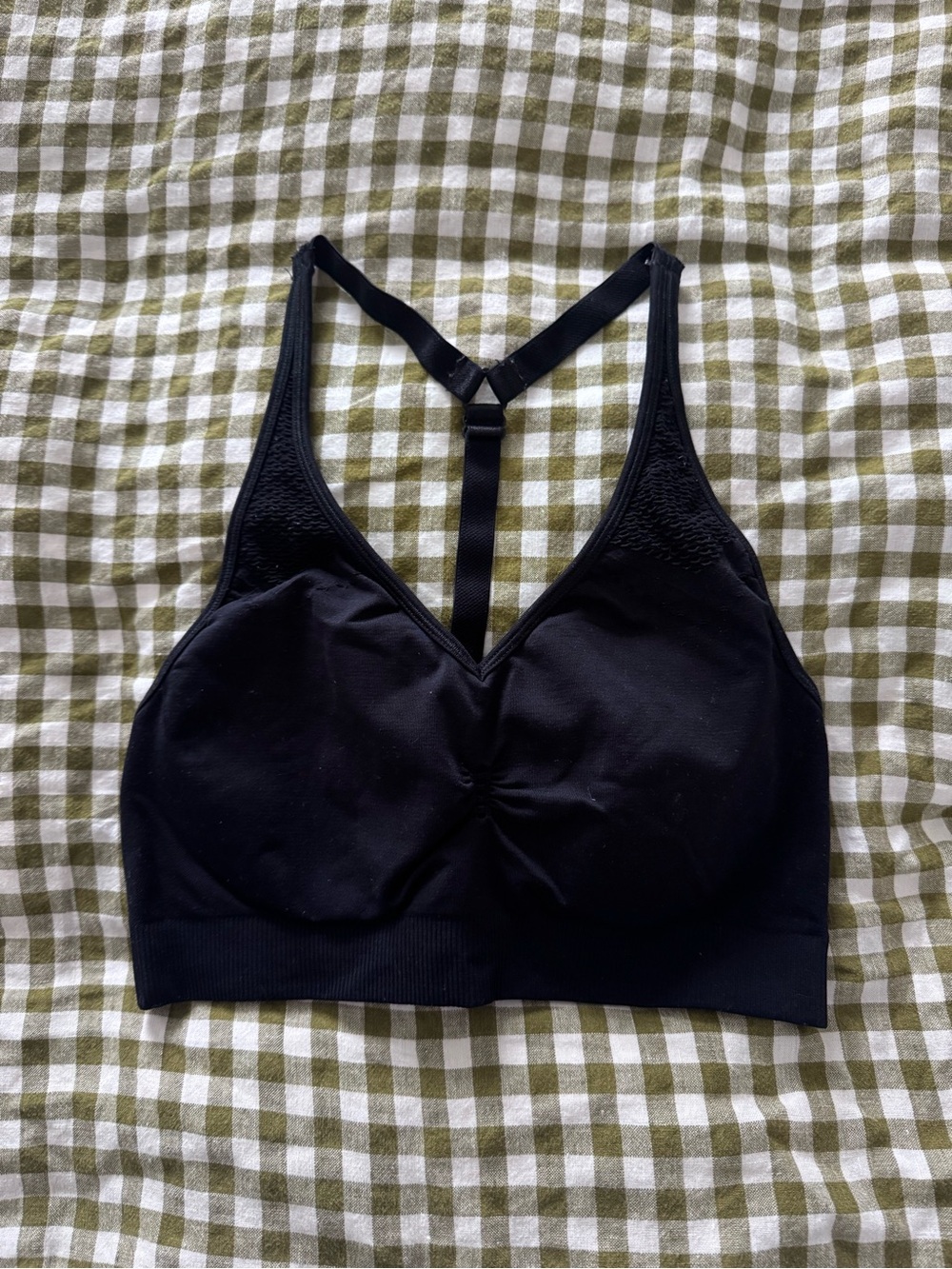 Black athleta sports bra